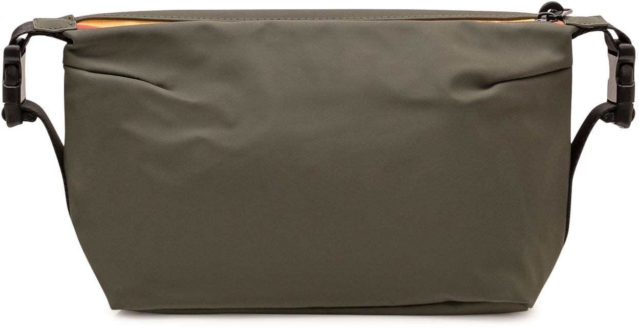 Sundek Beauty Case con Logo e Chiusura Zip Donkergroen