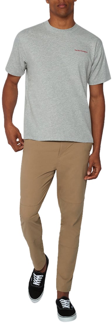 Sundek T-Shirt Logo Grey Grijs