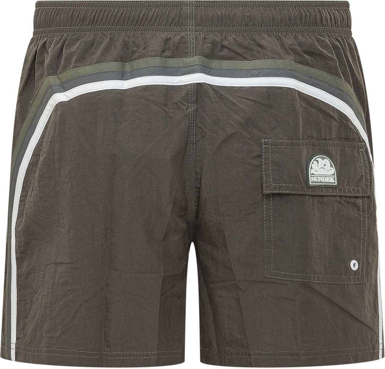 Sundek Costume da Bagno con Vita Elasticizzata Bruin