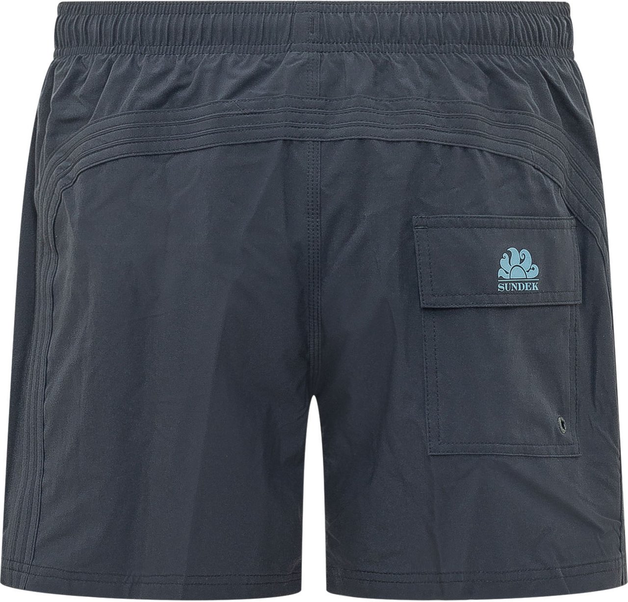 Sundek Costume da Bagno con Vita Elasticizzata Navy