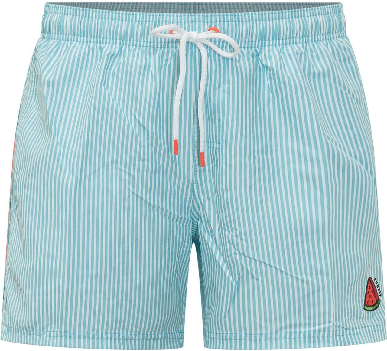 Sundek Boardshort a Righe con Coulisse Cyaan