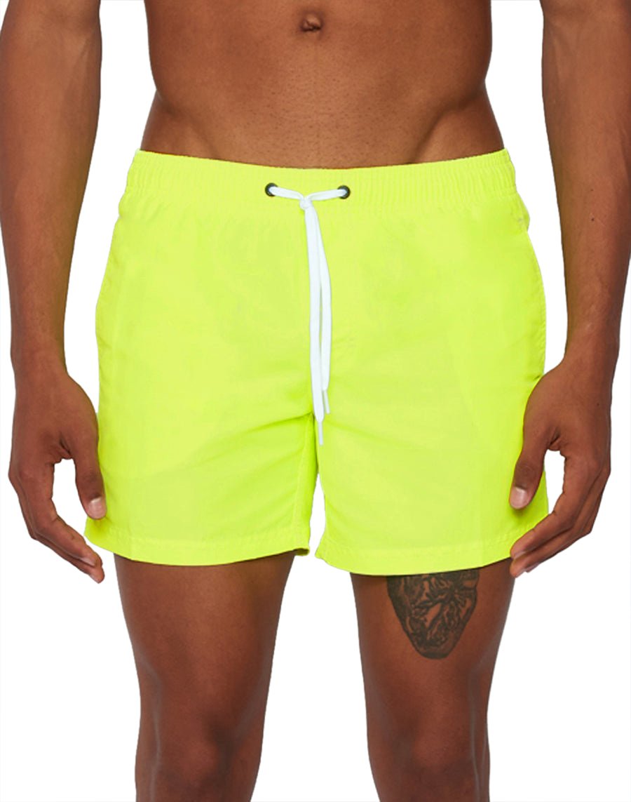 Sundek Boardshort Zwembroek Wow Yellow Geel