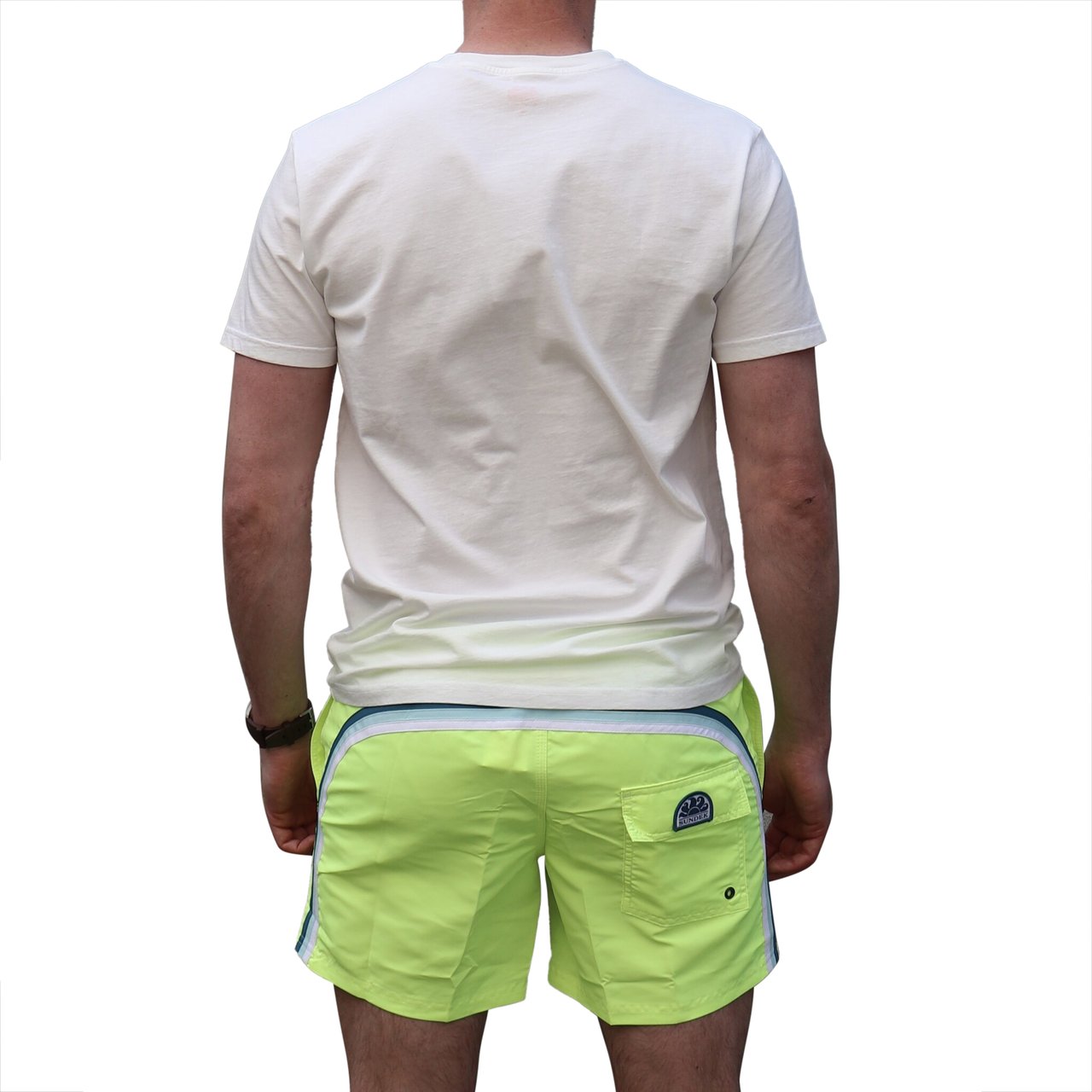 Sundek Boardshort Zwembroek Wow Yellow Geel