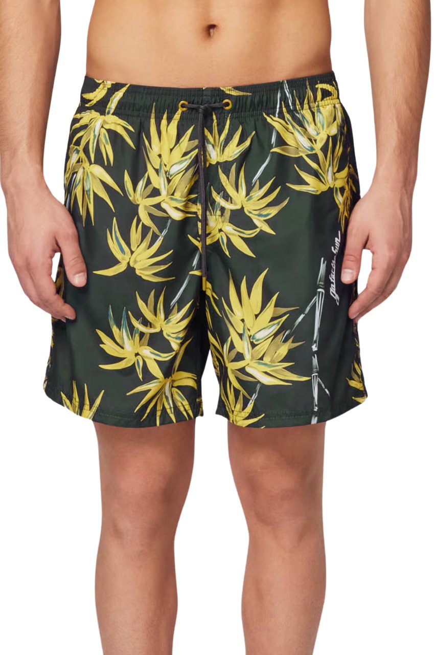 Sundek Sea Clothing Pine Donkergroen