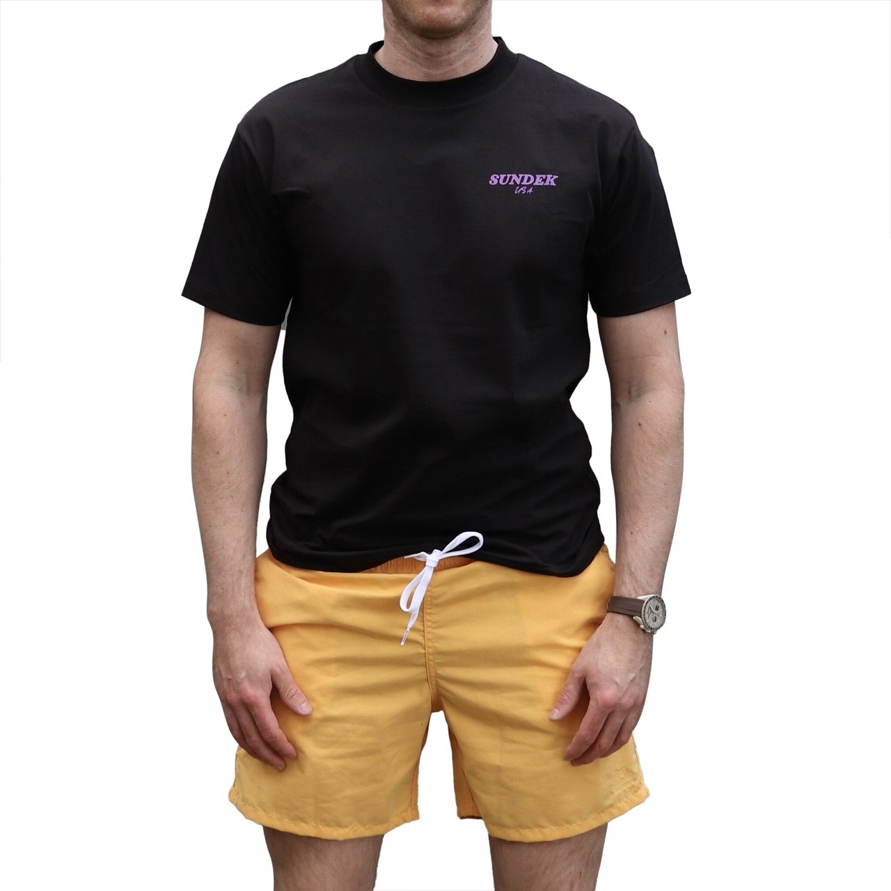 Sundek Boardshort Zwembroek Mustard Geel