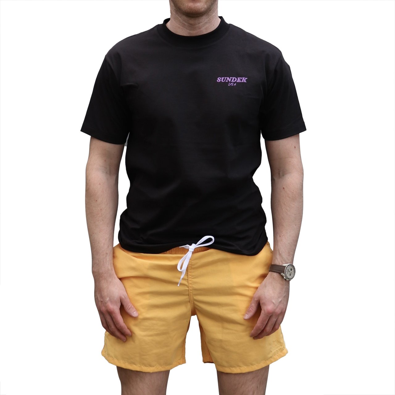 Sundek Boardshort Zwembroek Mustard Geel