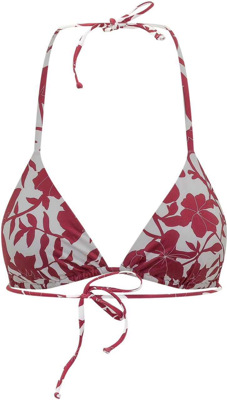 Sundek Top Bikini Jennifer a Triangolo con Laccetti e Stampa Wit