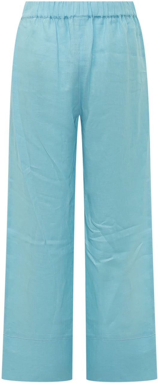 Sundek Pantaloni con Vita Elasticizzata Cyaan