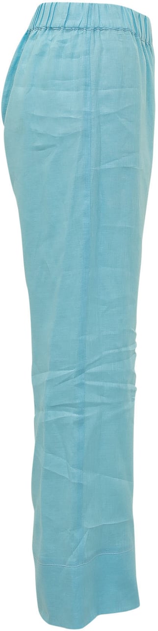 Sundek Pantaloni con Vita Elasticizzata Cyaan