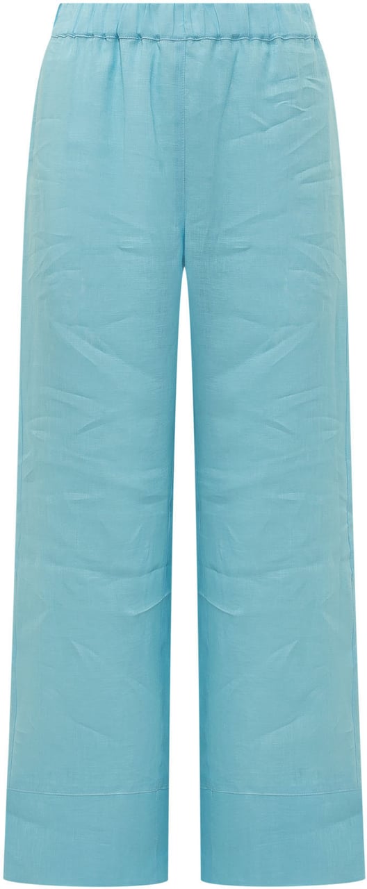 Sundek Pantaloni con Vita Elasticizzata Cyaan