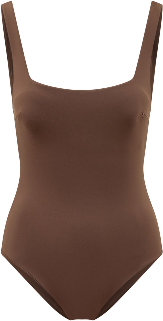 Sundek Costume Intero Cina con Spalline Bruin