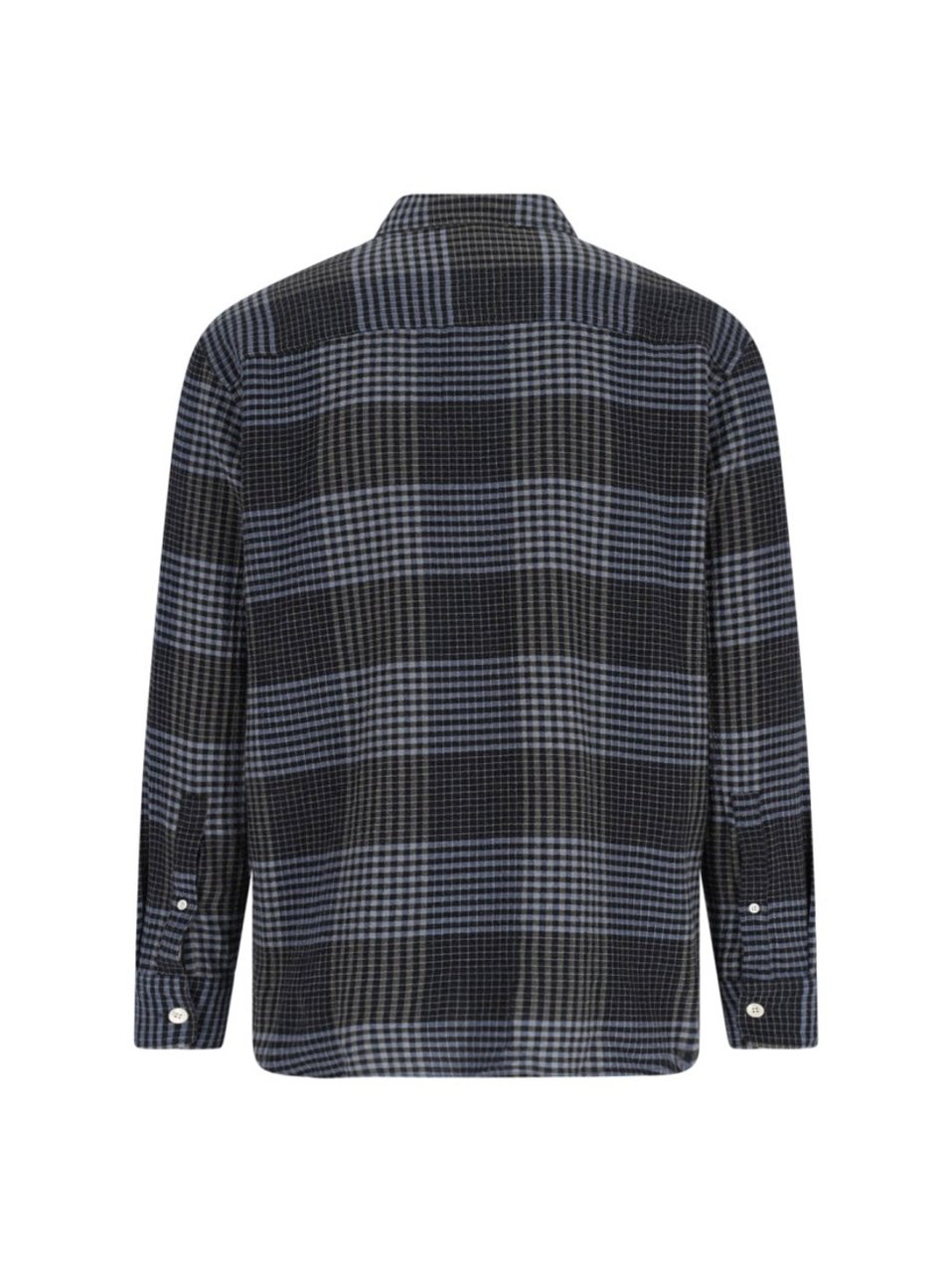 Sunflower "Studio" Checked Shirt Blue Blauw
