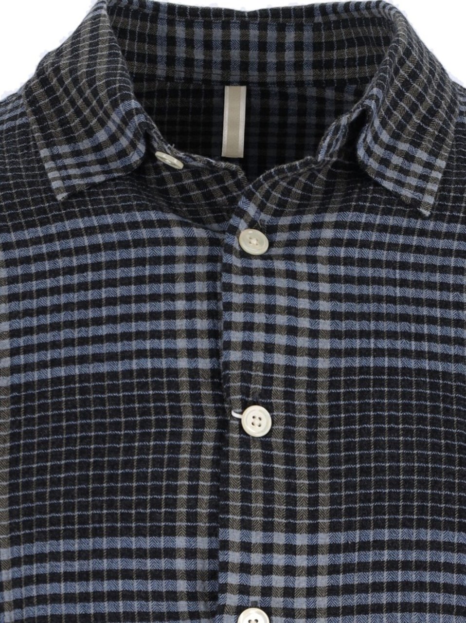 Sunflower "Studio" Checked Shirt Blue Blauw