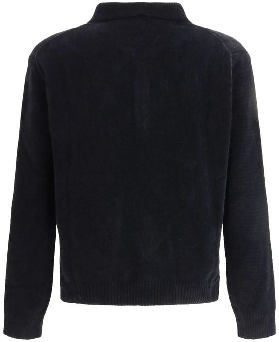 Sunflower Sunflower Black Cotton Polo Shirt Zwart