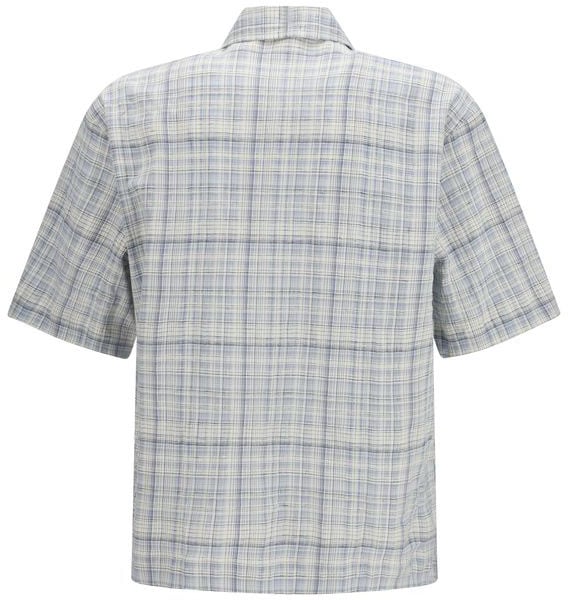 Sunflower Sunflower Blue Cotton Shortsleeve Shirt Blauw