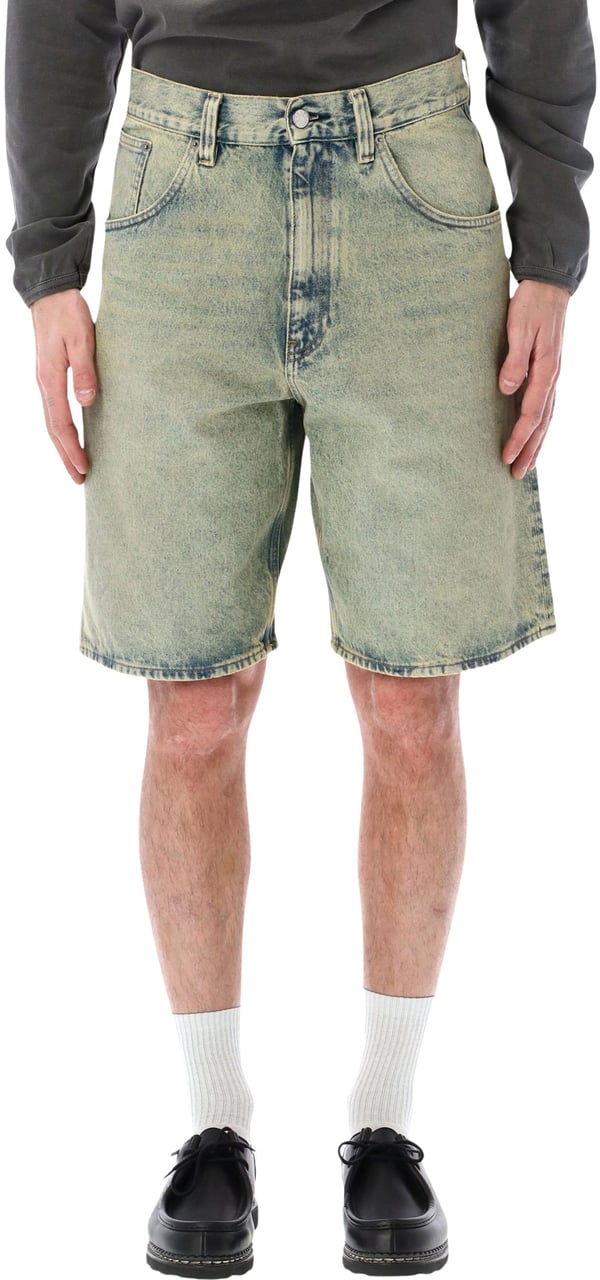 Sunflower Denim Short Lt Vintage Dust Lichtblauw