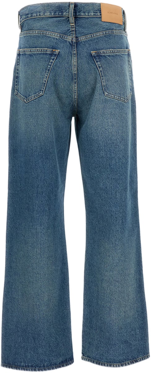 Sunflower Indigo Relaxed Boot Organic Jeans Blauw