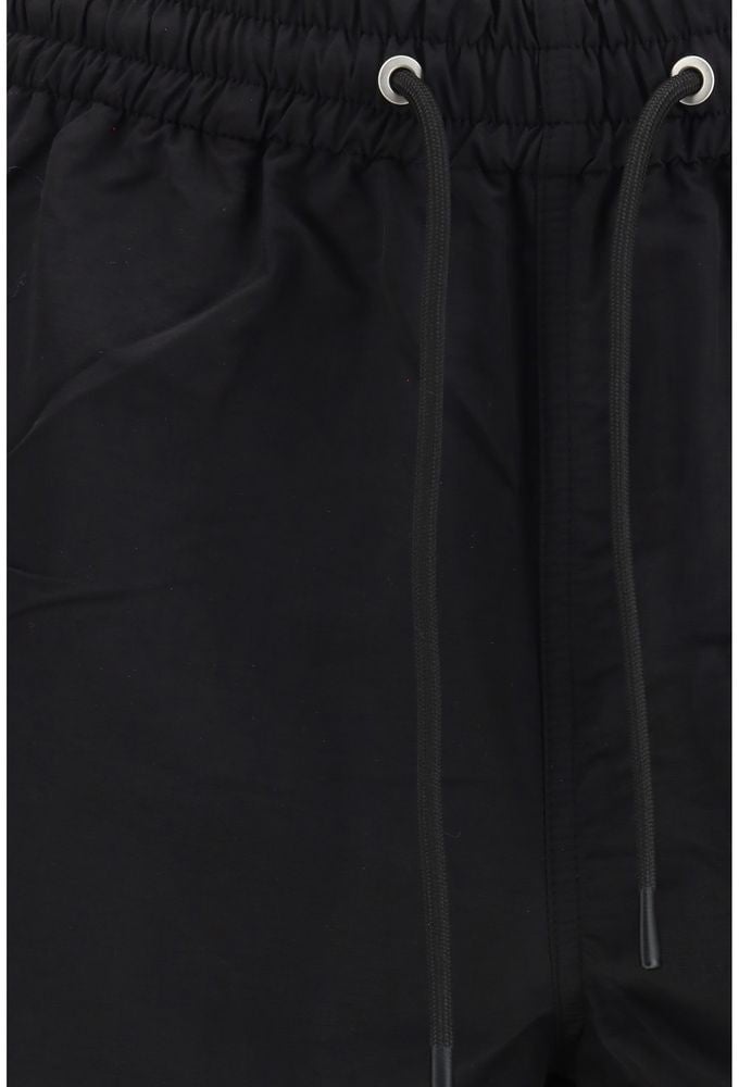 Sunflower Sunflower Black Nylon Bermuda Shorts Zwart