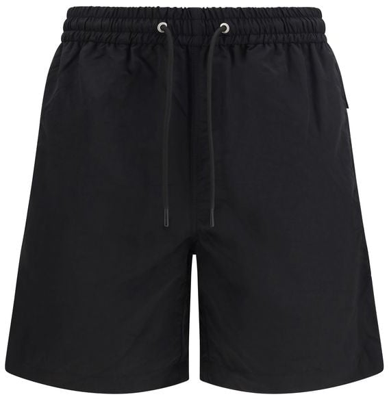 Sunflower Sunflower Black Nylon Bermuda Shorts Zwart