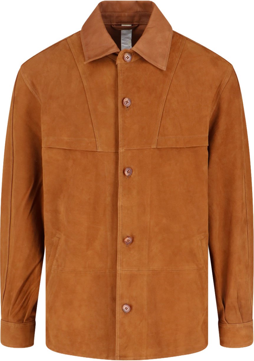 Sunflower Suede Shirt – Brown Neutraal