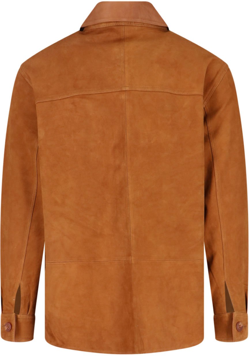 Sunflower Suede Shirt – Brown Neutraal