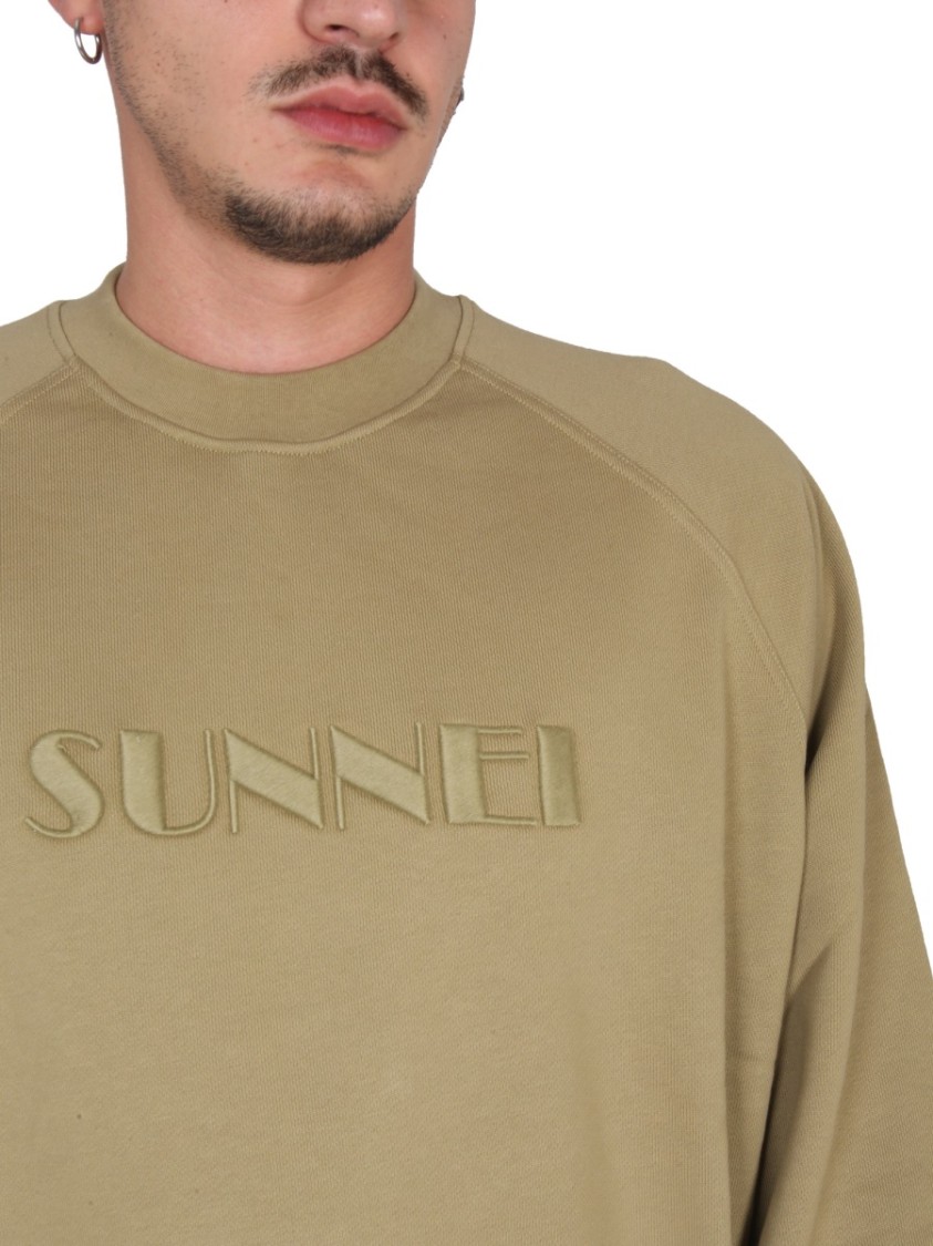 SUNNEI Relaxed Fit Brown Sweatshirt Bruin