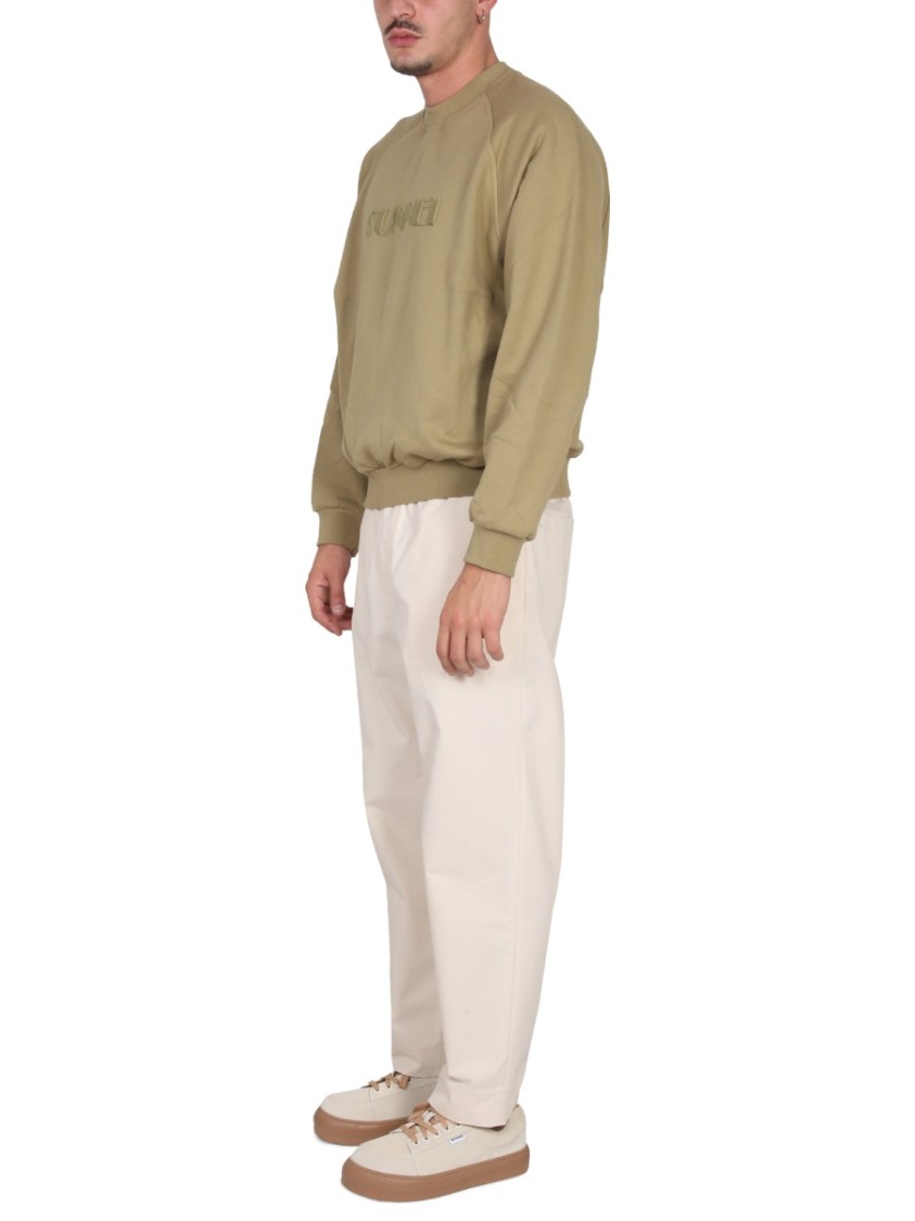 SUNNEI Relaxed Fit Brown Sweatshirt Bruin