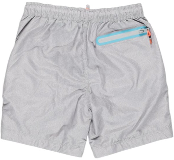 Superdry Gray Polyester Swim Shorts Grijs