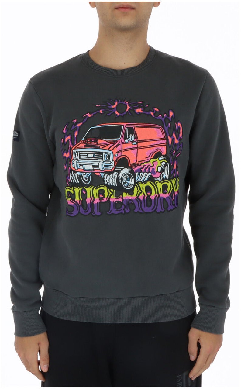 Superdry Superdry Men Sweatshirts Grijs