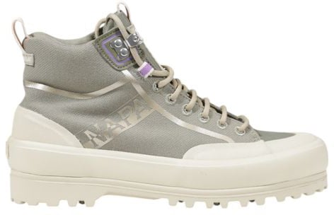 Superga Green Fabric Athletic Sneakers Groen