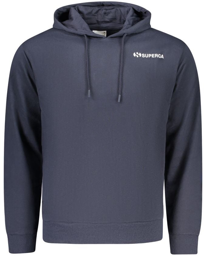 Superga Superga Blue Cotton Men Sweatshirt Blauw
