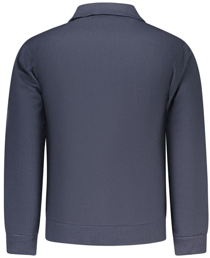 Superga Blue Nylon Men's Jacket Blauw