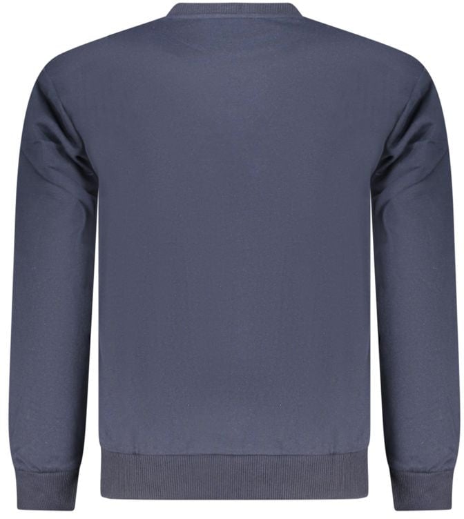 Superga Blue Cotton Men's Sweatshirt Blauw