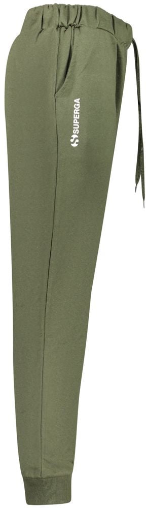 Superga Verde Cotton Men's Track Pant Groen