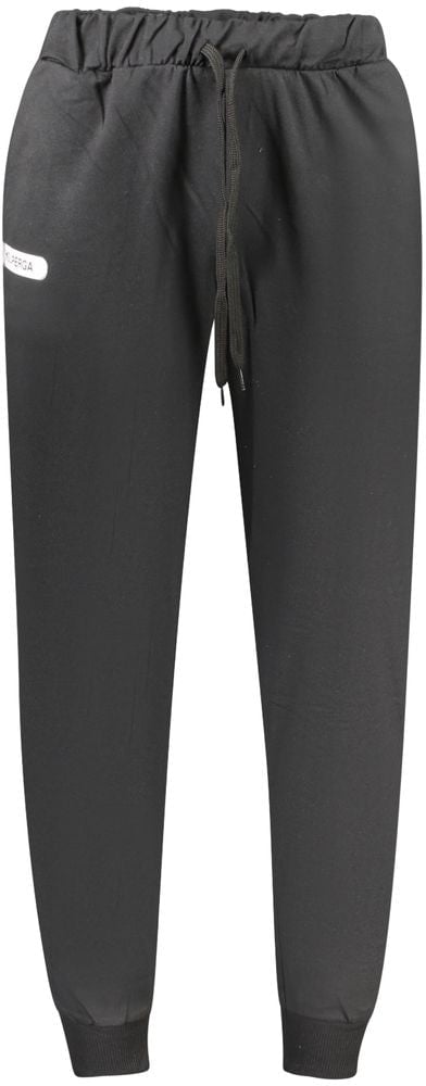 Superga Nero Cotton Men's Sweatpant Zwart