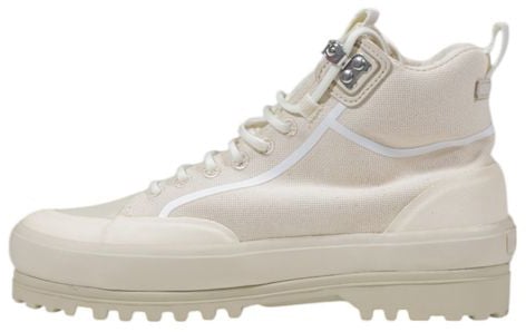 Superga Beige Fabric Sneakers Beige