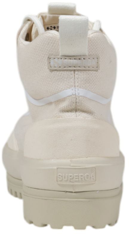 Superga Beige Fabric Sneakers Beige