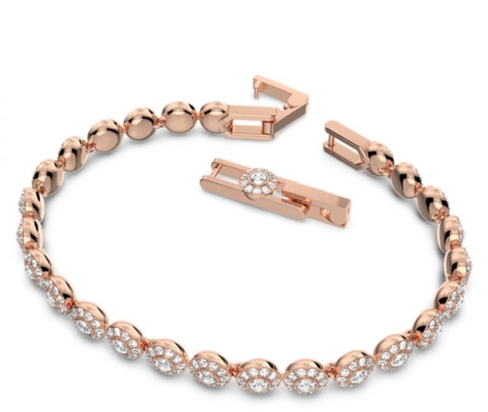 Swarovski Swarovski Armband 5240513 Angelic met Rose Plating 16.5 - 18.5cm Roze