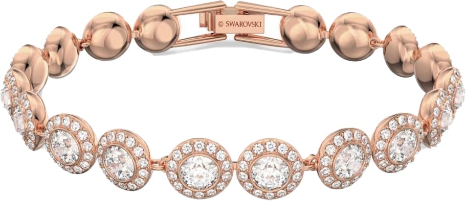 Swarovski Swarovski Armband 5240513 Angelic met Rose Plating 16.5 - 18.5cm Roze