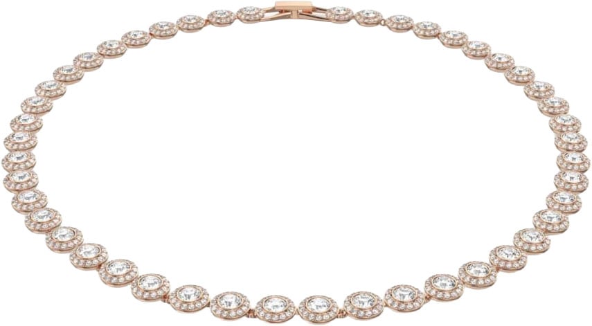 Swarovski Collier 5367845 Angelic met Rose Plating 38-42cm Goud