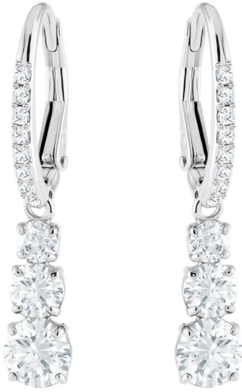 Swarovski Swarovski Oorbellen 5416155 Attract Trilogy Zilverkleurig Divers