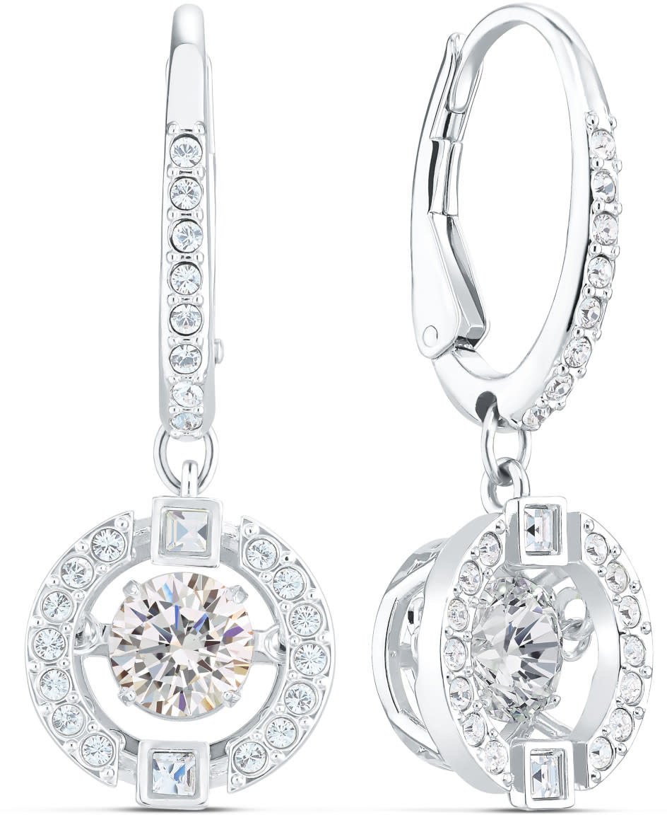Swarovski Oorbellen Sparkling Drop - 5504652 Zilver
