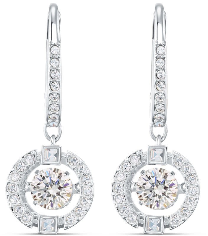 Swarovski Oorbellen Sparkling Drop - 5504652 Zilver
