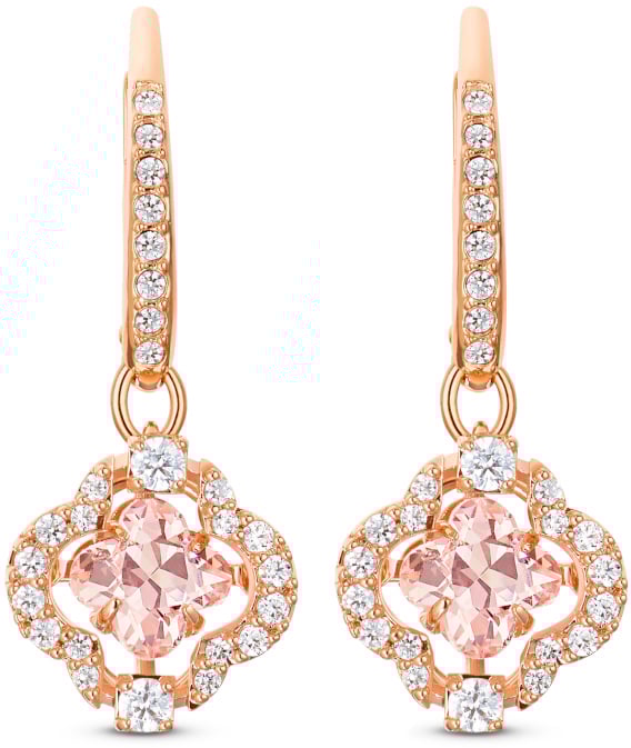 Swarovski Sparkling Oorknoppen Roze