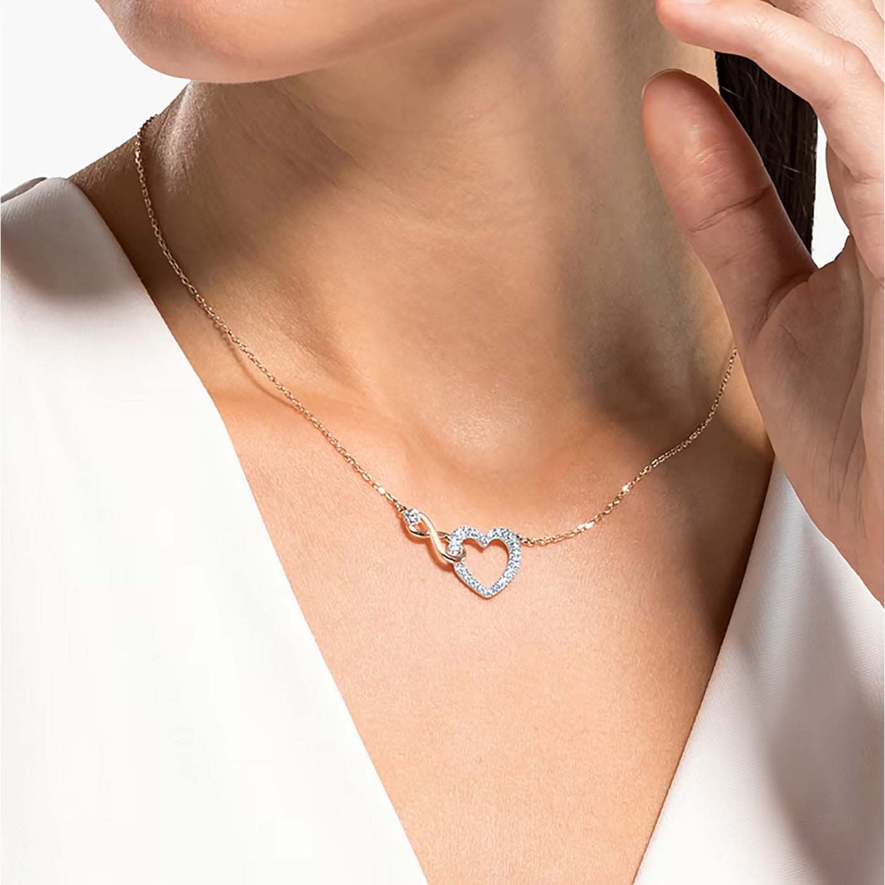 Swarovski Infinity Ketting Divers