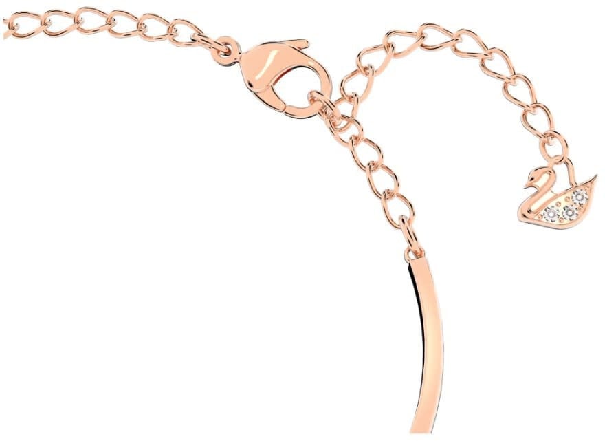 Swarovski Armband 5518869 Hyperbola Bangle RoseKleurig met Hart Goud