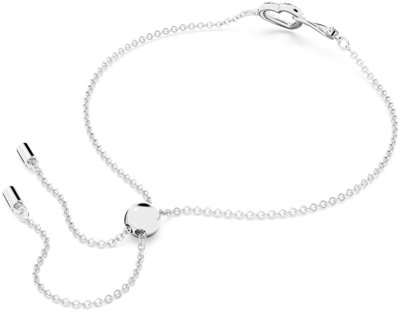 Swarovski Infinity Armband met Zirkonia Zilver