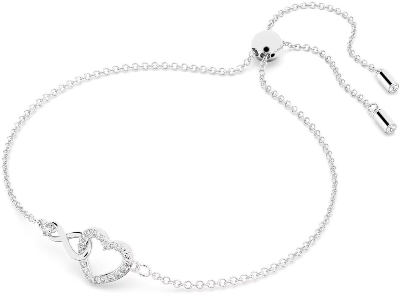 Swarovski Infinity Armband met Zirkonia Zilver
