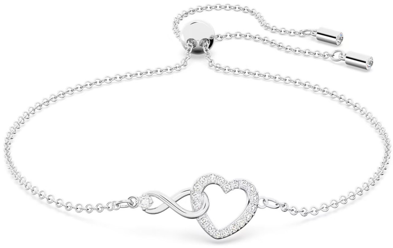 Swarovski Infinity Armband met Zirkonia Zilver