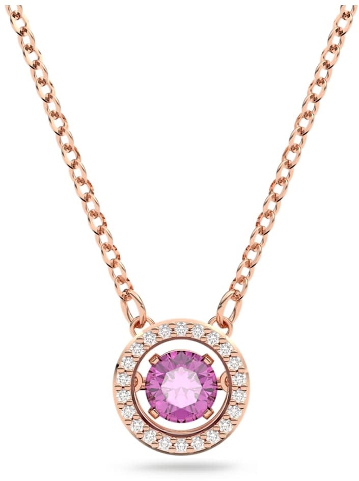 Swarovski Swarovski Collier 5620551 Sparkling Dance Roségouden Plating en Rose Swarovski Crystal 38-42cm Divers